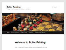 Tablet Screenshot of bollerprinting.com